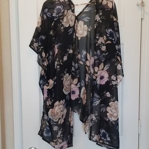 Floral kimono